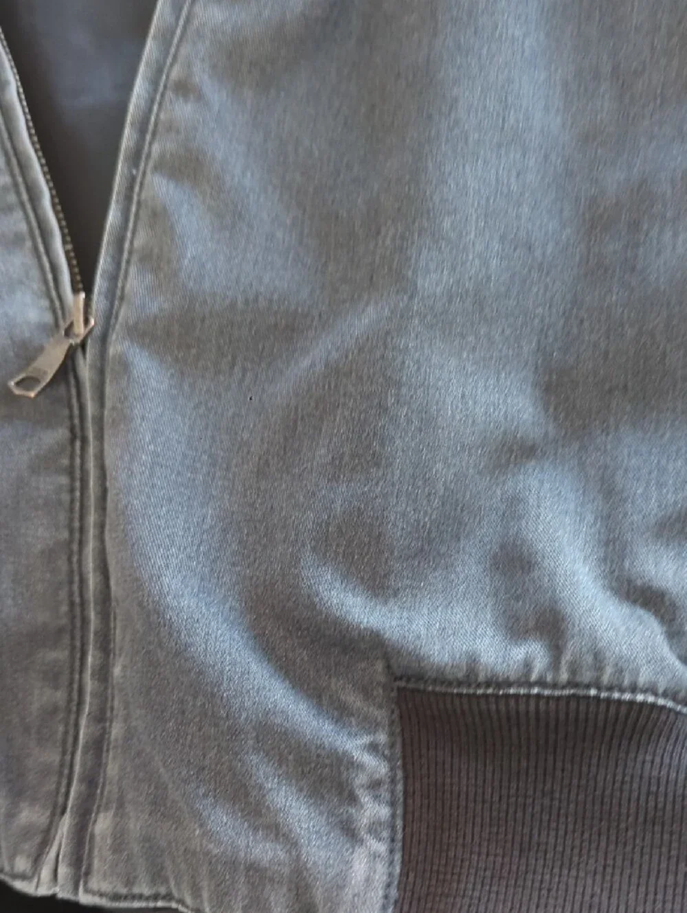 Banana Republic Men's Dark Gray Zip-Up Jacket Size M
